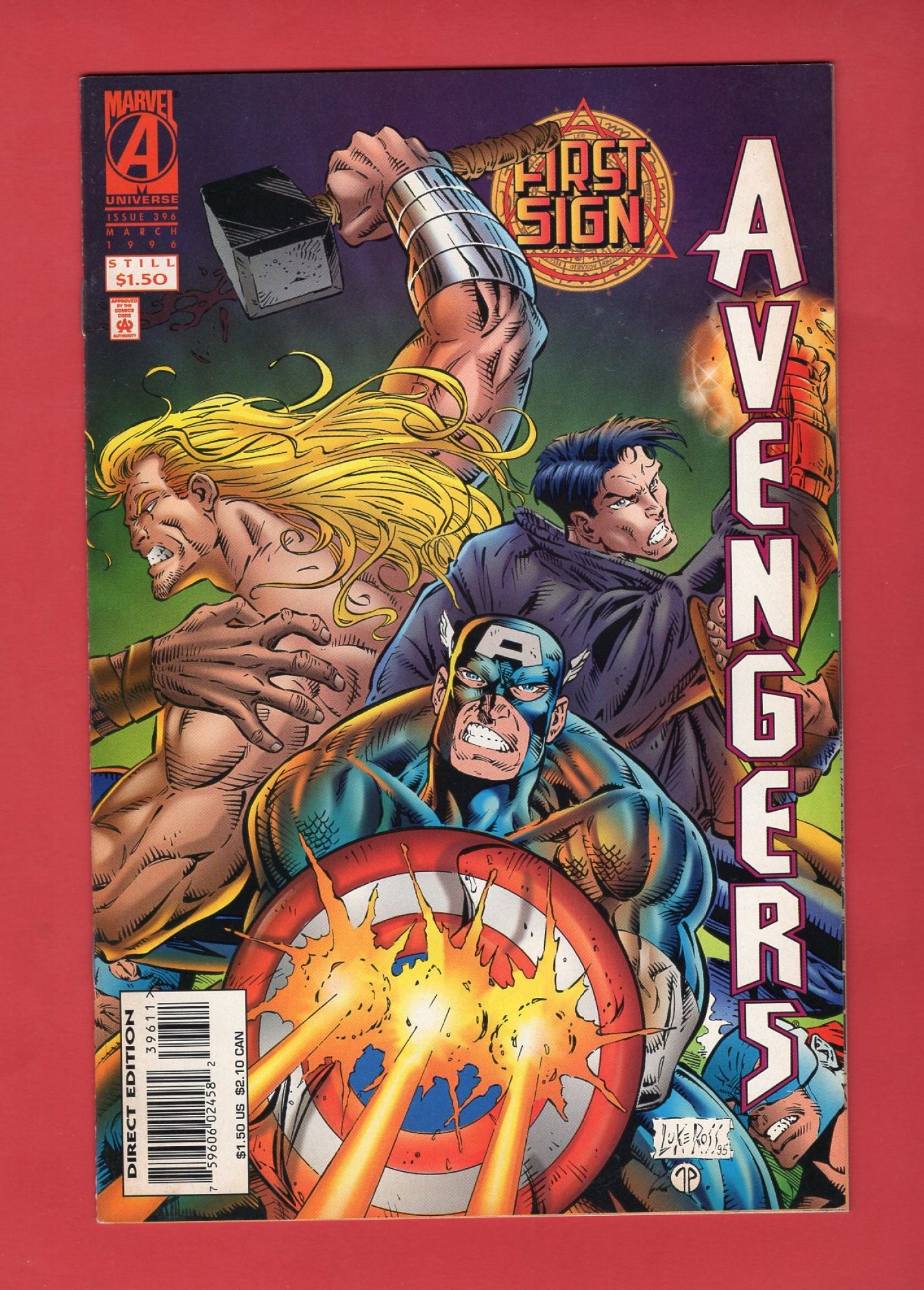 Avengers #396 (Mar 1996), 9.2 NM-