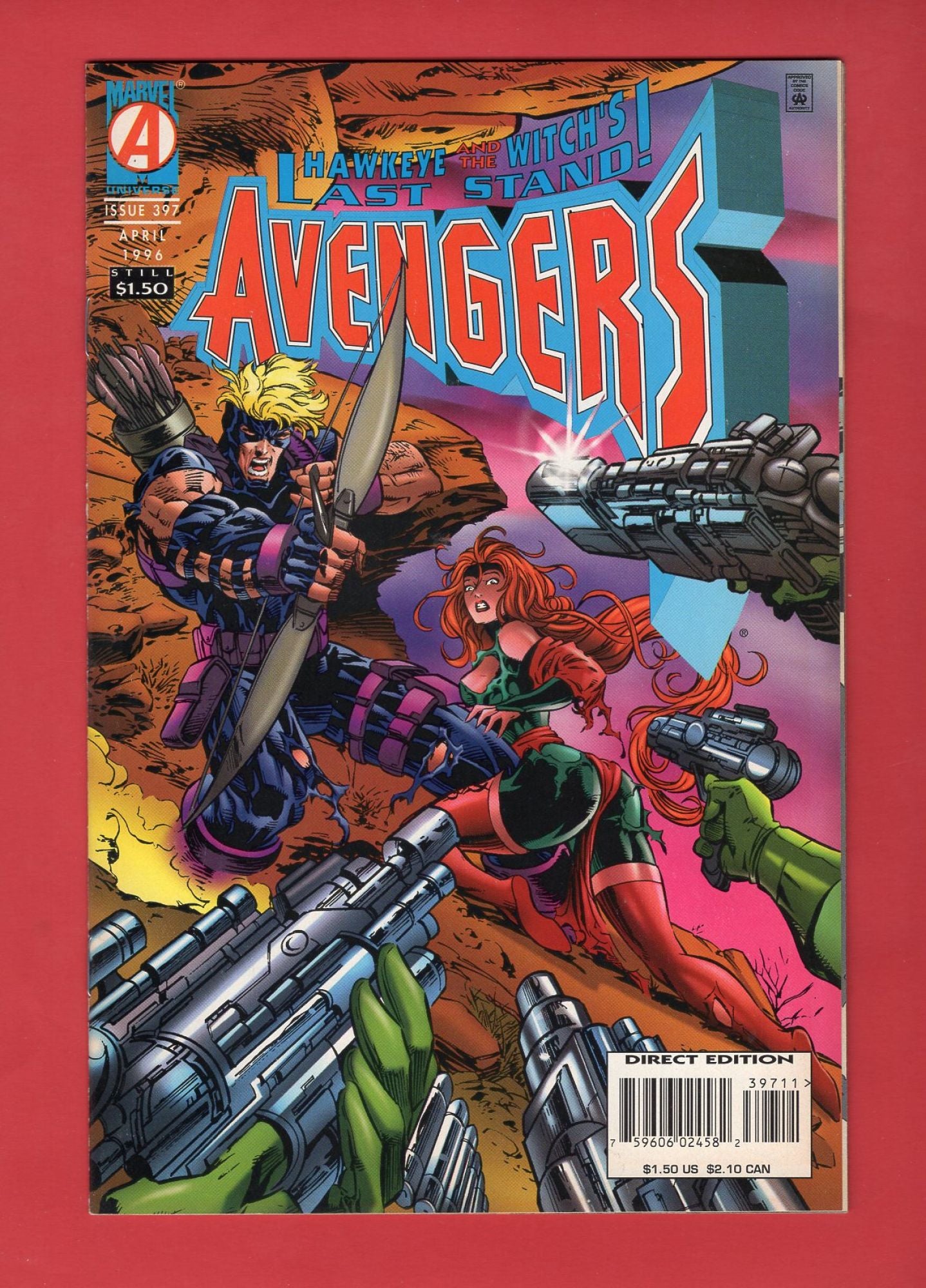 Avengers #397 (Apr 1996), 9.2 NM-