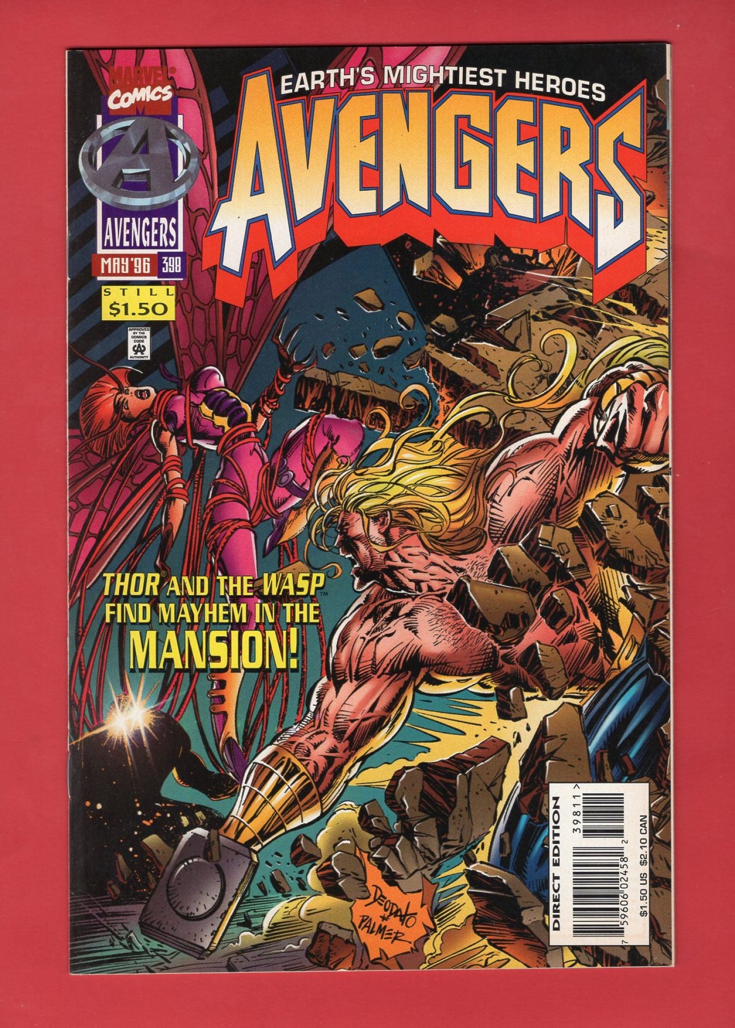Avengers #398 (May 1996), 9.2 NM-