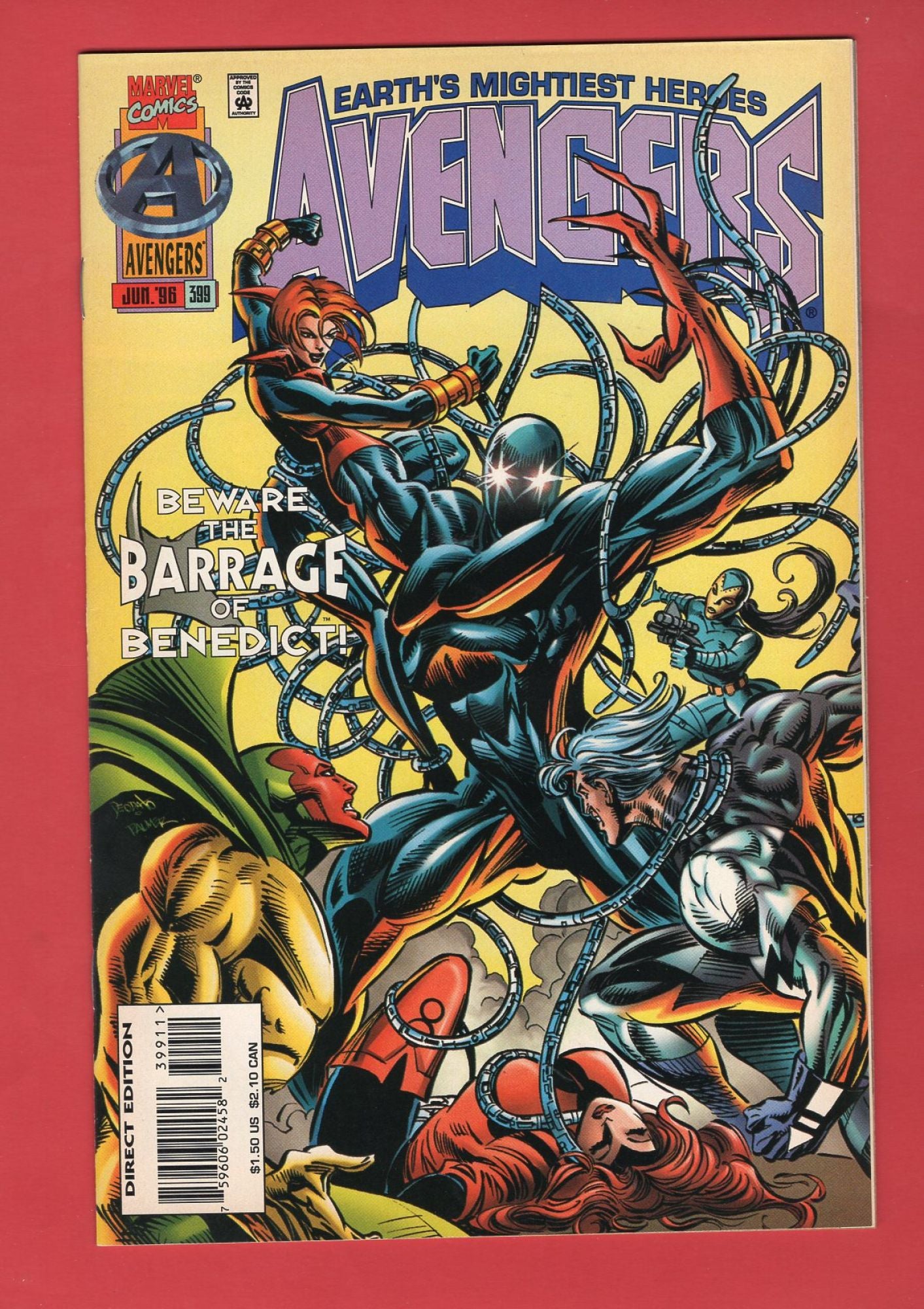 Avengers #399 (Jun 1996), 9.2 NM-