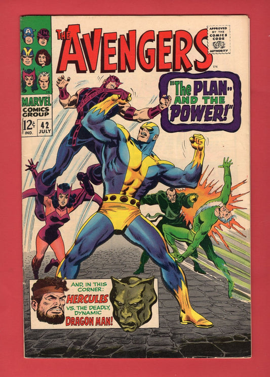 Avengers #42 (Jul 1967), 6.0 FN
