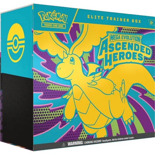 Ascended Heroes Pokemon TCG Elite Trainer Box
