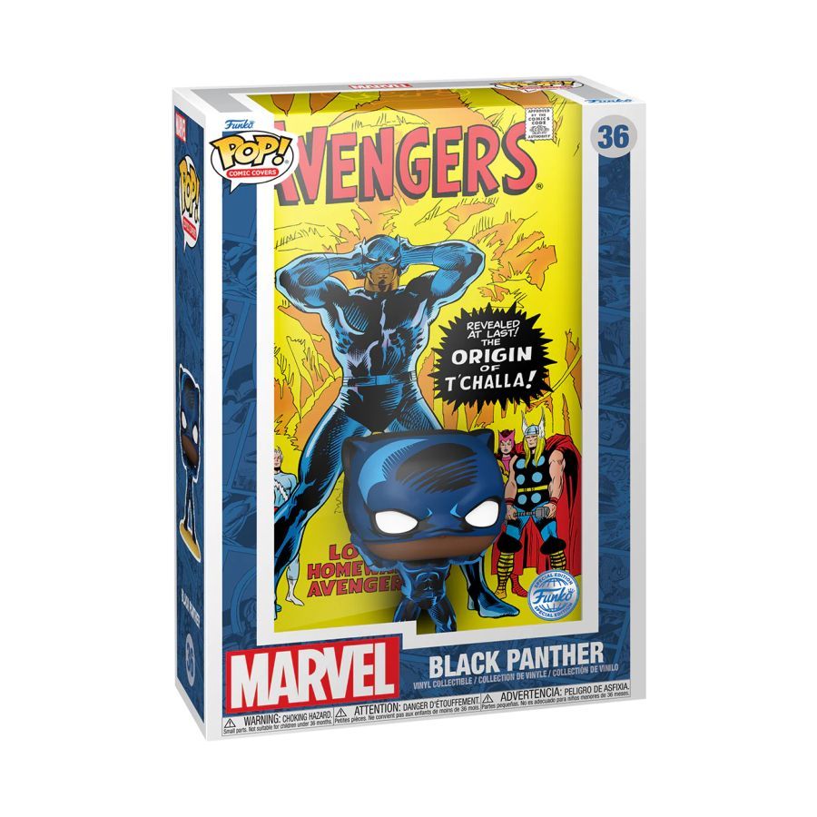 Black Panther - Avengers #87 POP! Vinyl Comic Cover (#36) boxed