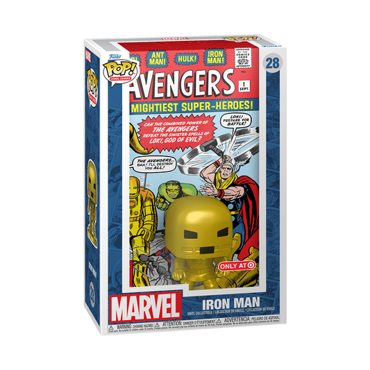 Iron Man - Avengers #1 POP! Vinyl Comic Cover (#28) boxed