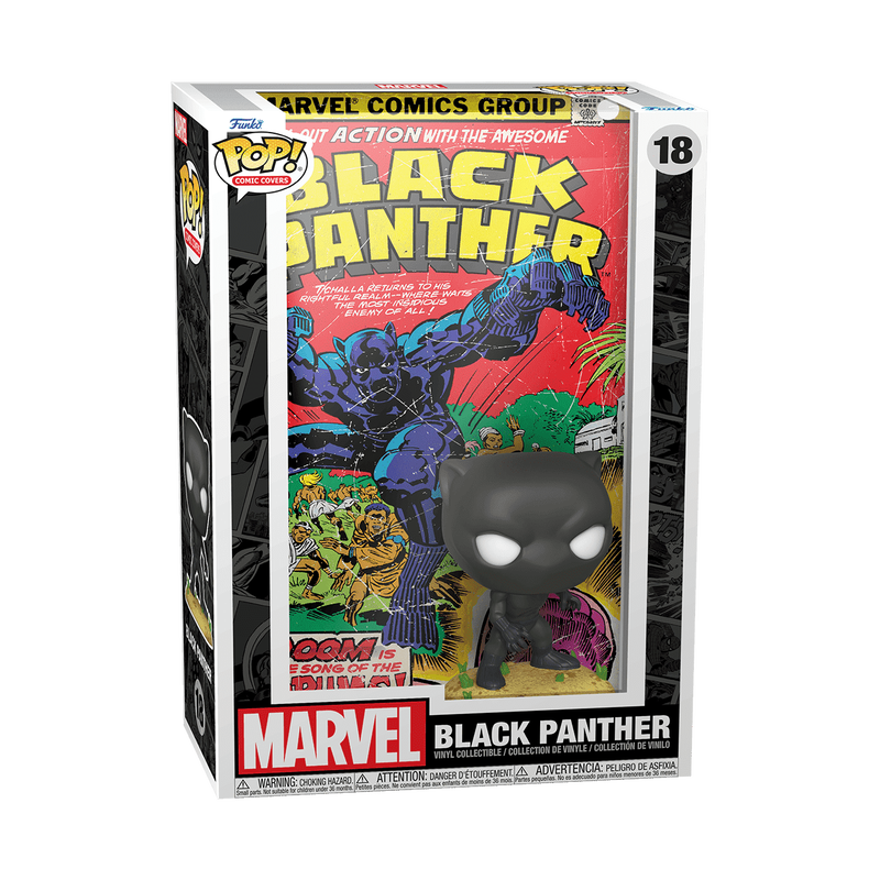 Black Panther #7 POP! Vinyl Comic Cover (#18) boxed