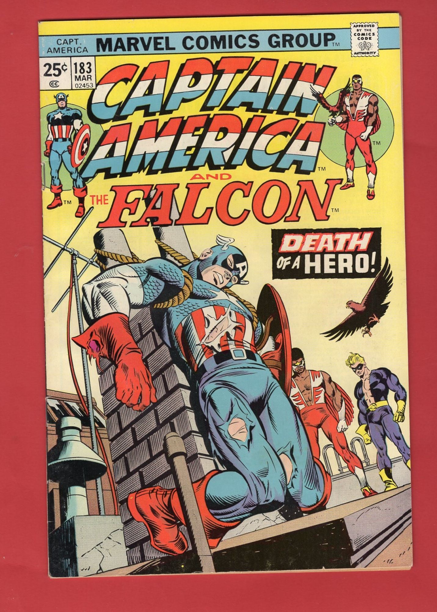 Captain America #183 (Mar 1975), 7.0 FN/VF