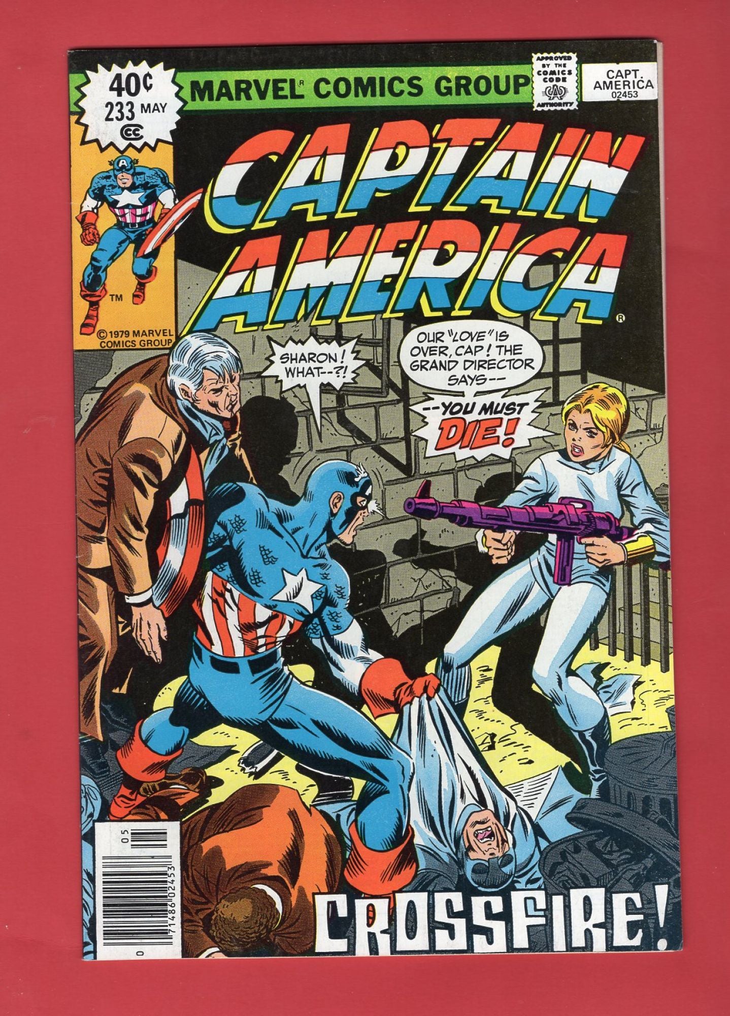 Captain America #233 (May 1979), 8.5 VF+ Newsstand