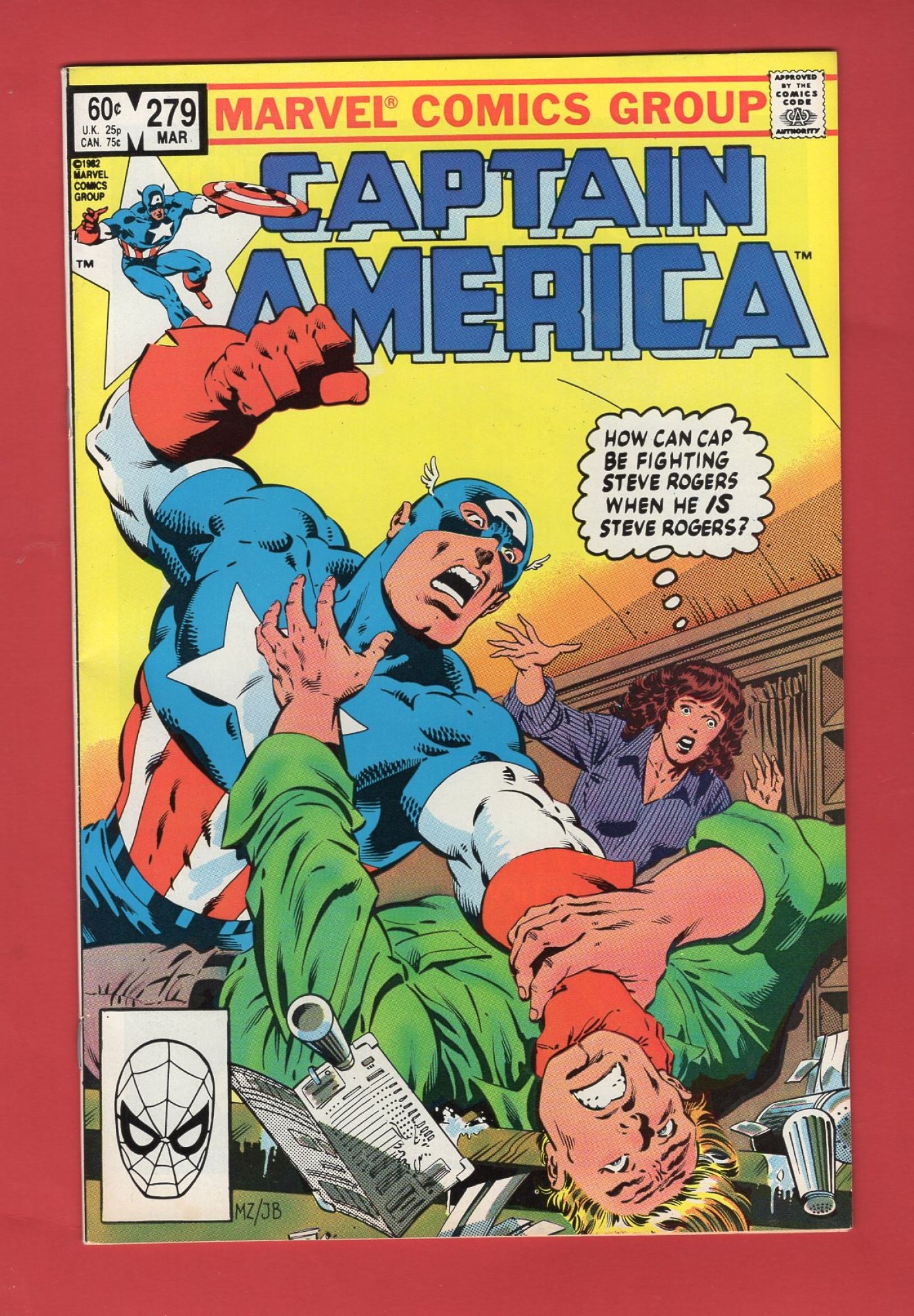 Captain America #279 (Mar 1983), 8.0 VF