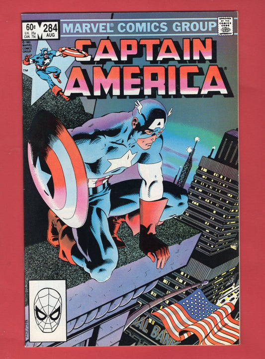 Captain America #284 (Aug 1983), 8.5 VF+