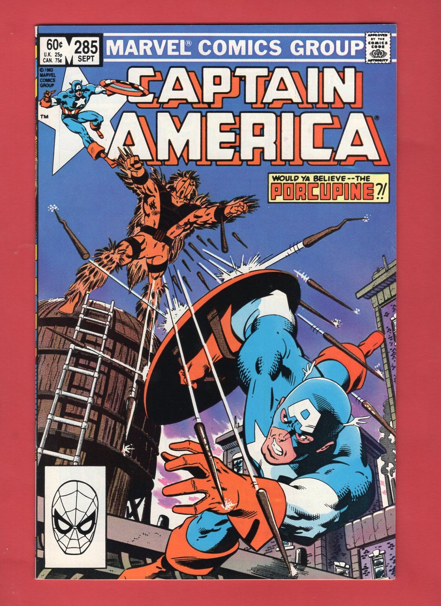 Captain America #285 (Sep 1983), 9.2 NM-