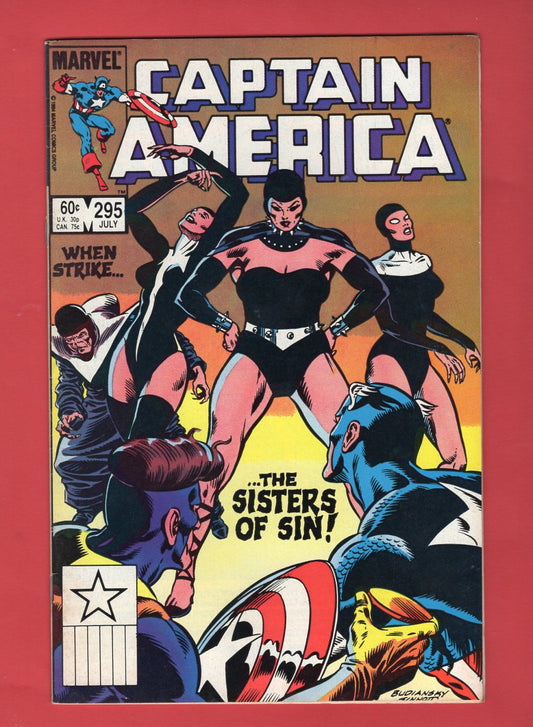 Captain America #295 (Jul 1984), 7.5 VF-