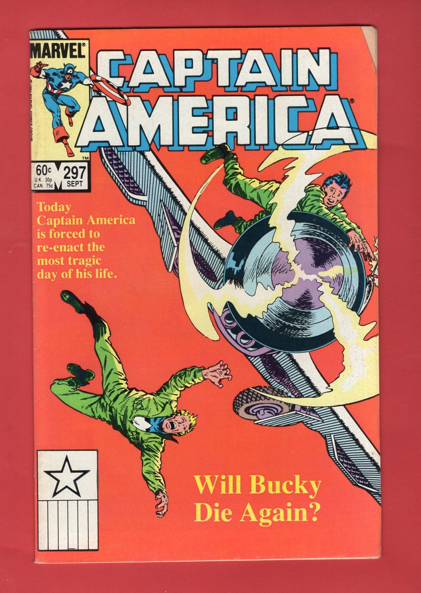 Captain America #297 (Sep 1984), 6.5 FN+