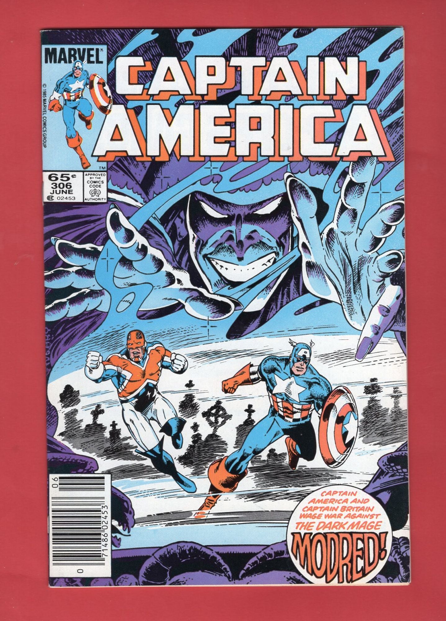 Captain America #306 (Jun 1985), 8.0 VF Newsstand