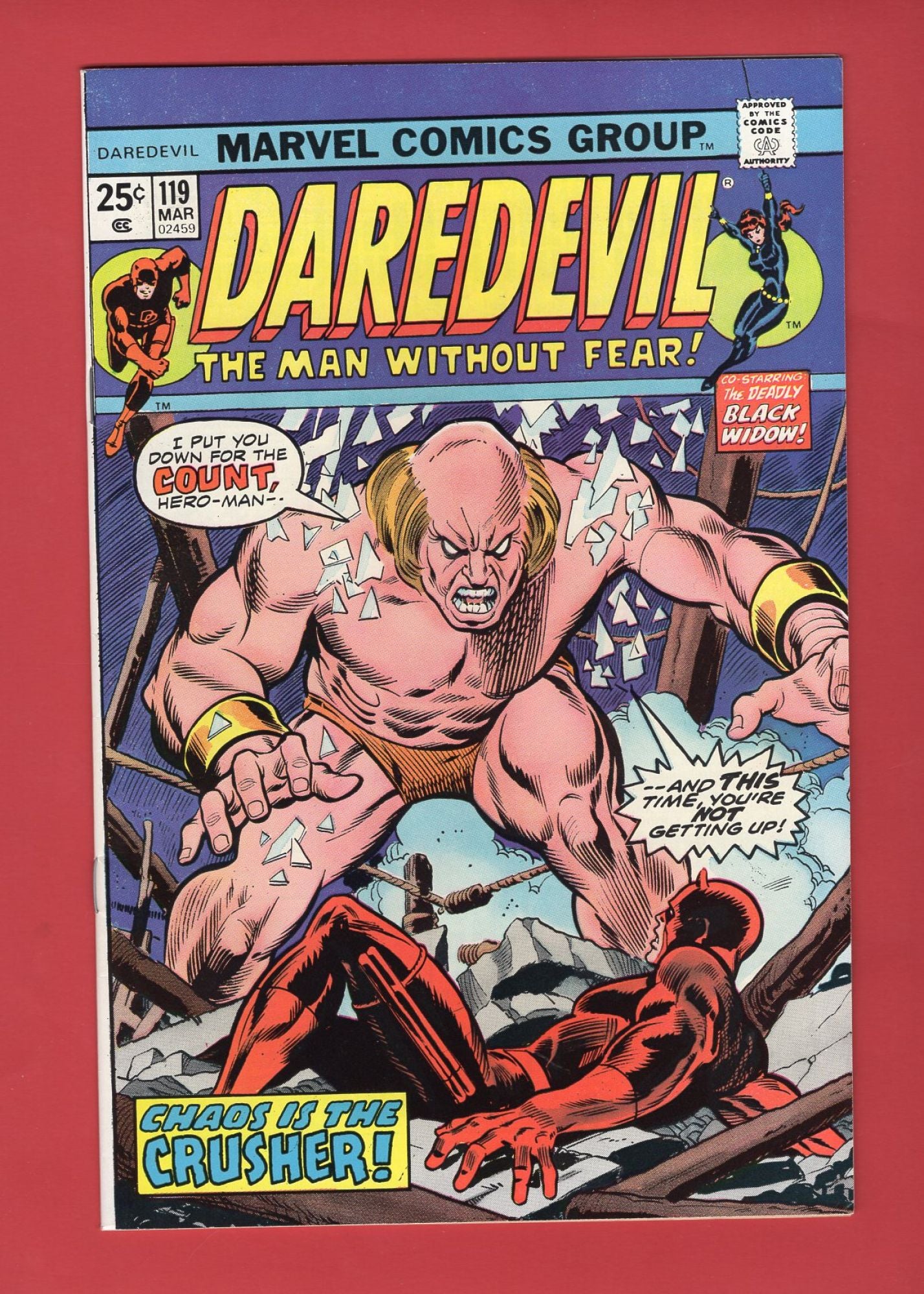 Daredevil #119 (Mar 1975), 8.5 VF+