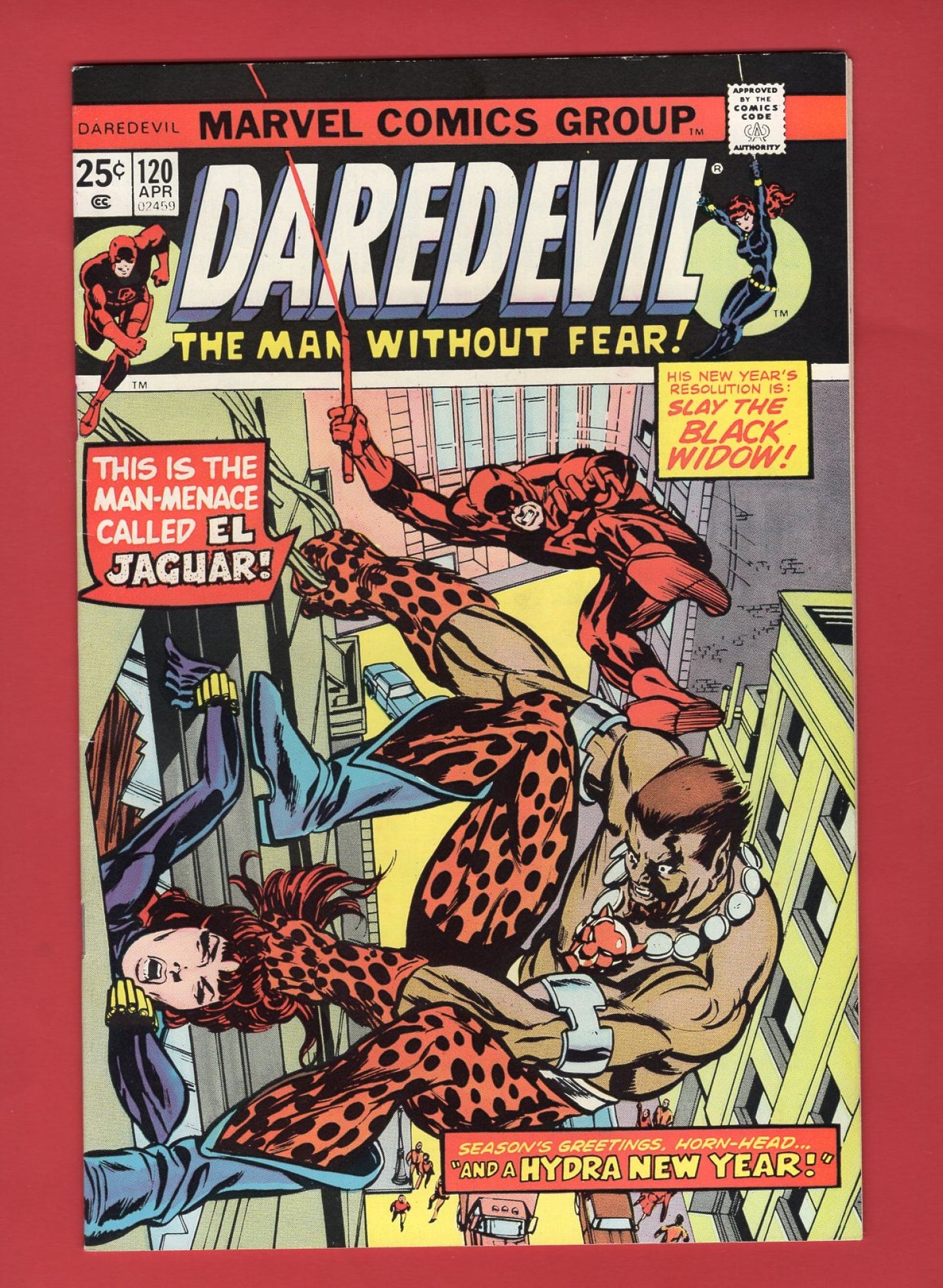 Daredevil #120 (Apr 1975), 8.0 VF