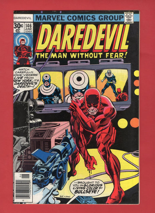 Daredevil #146 (Jun 1977), 7.5 VF- Newsstand
