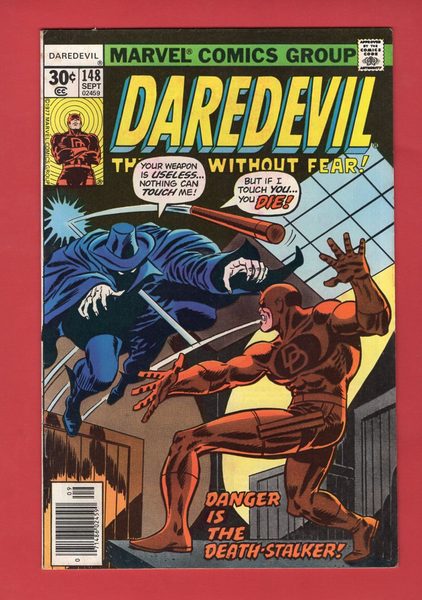 Daredevil #148 (Sep 1977), 6.5 FN+ Newsstand
