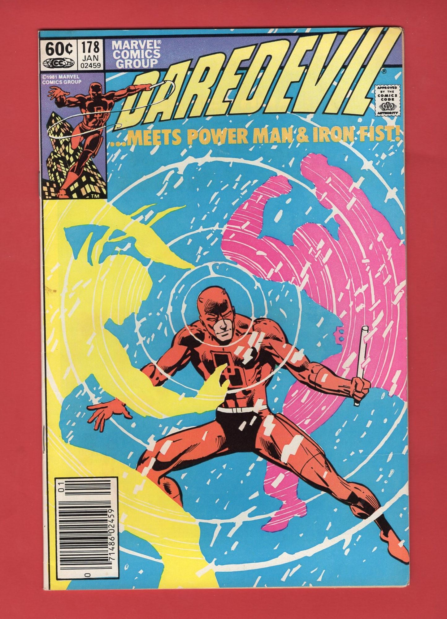 Daredevil #178 (Jan 1982), 7.0 FN/VF Newsstand
