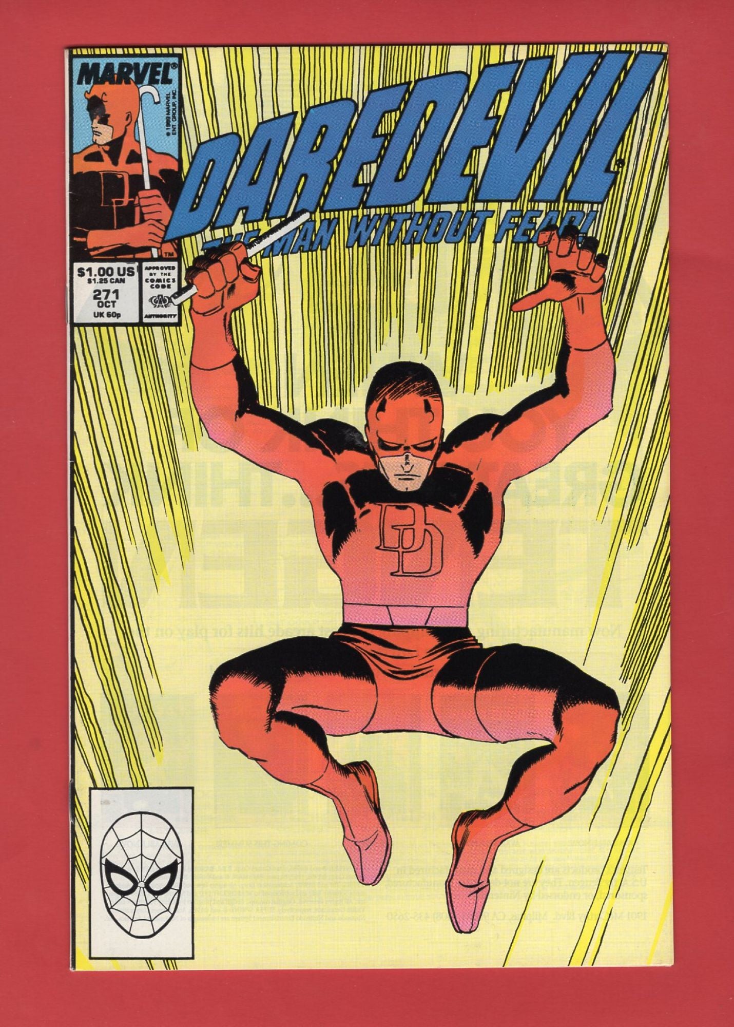 Daredevil #271 (Oct 1989), 8.0 VF