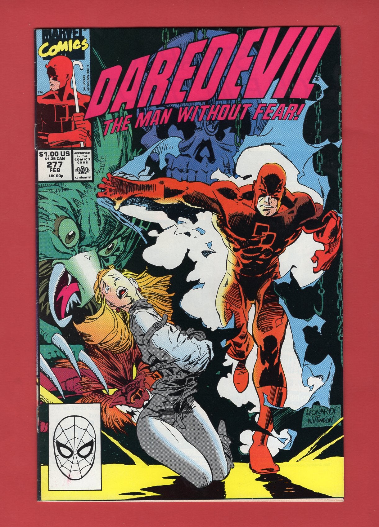Daredevil #277 (Feb 1990), 8.0 VF