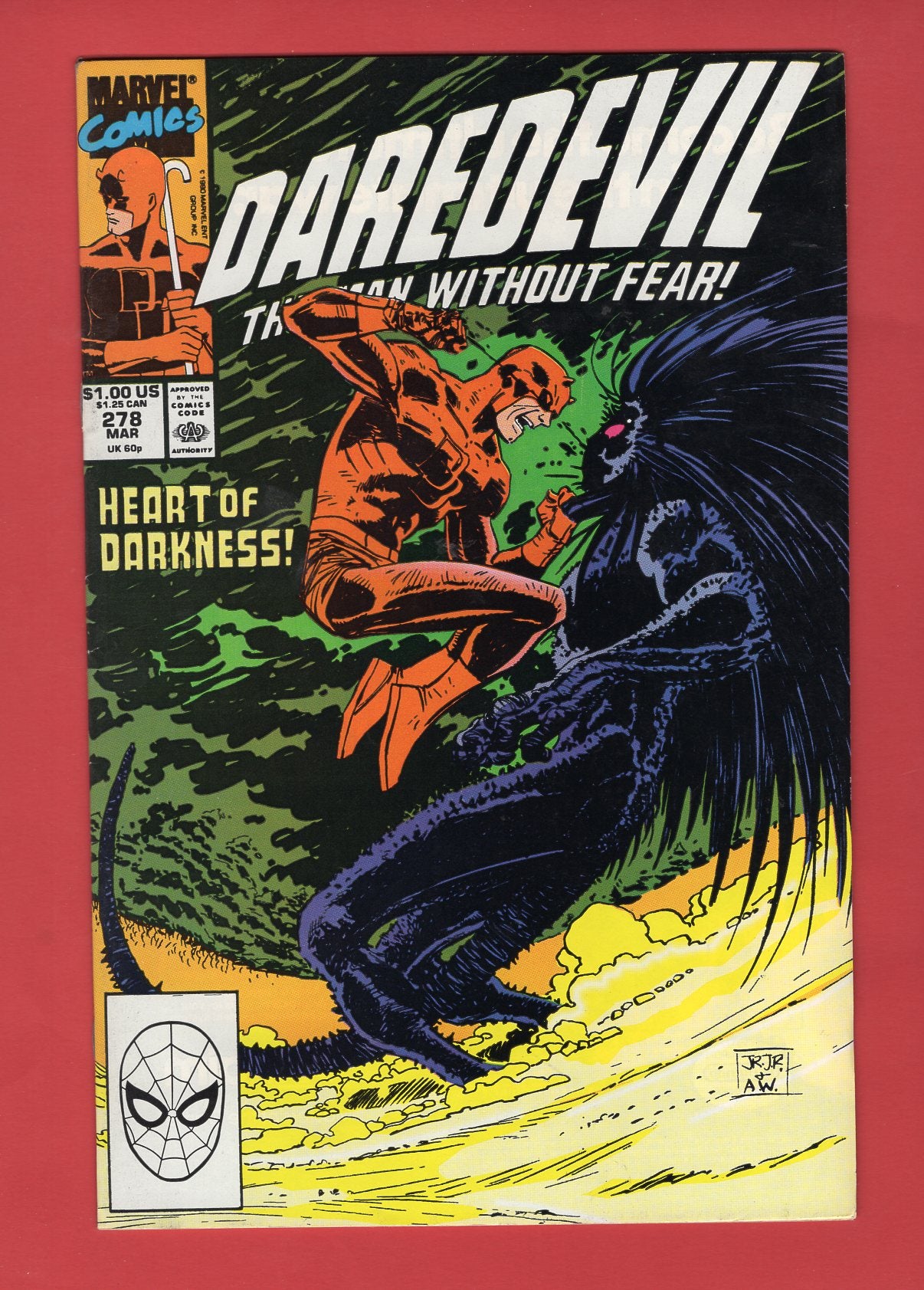 Daredevil #278 (Mar 1990), 8.0 VF