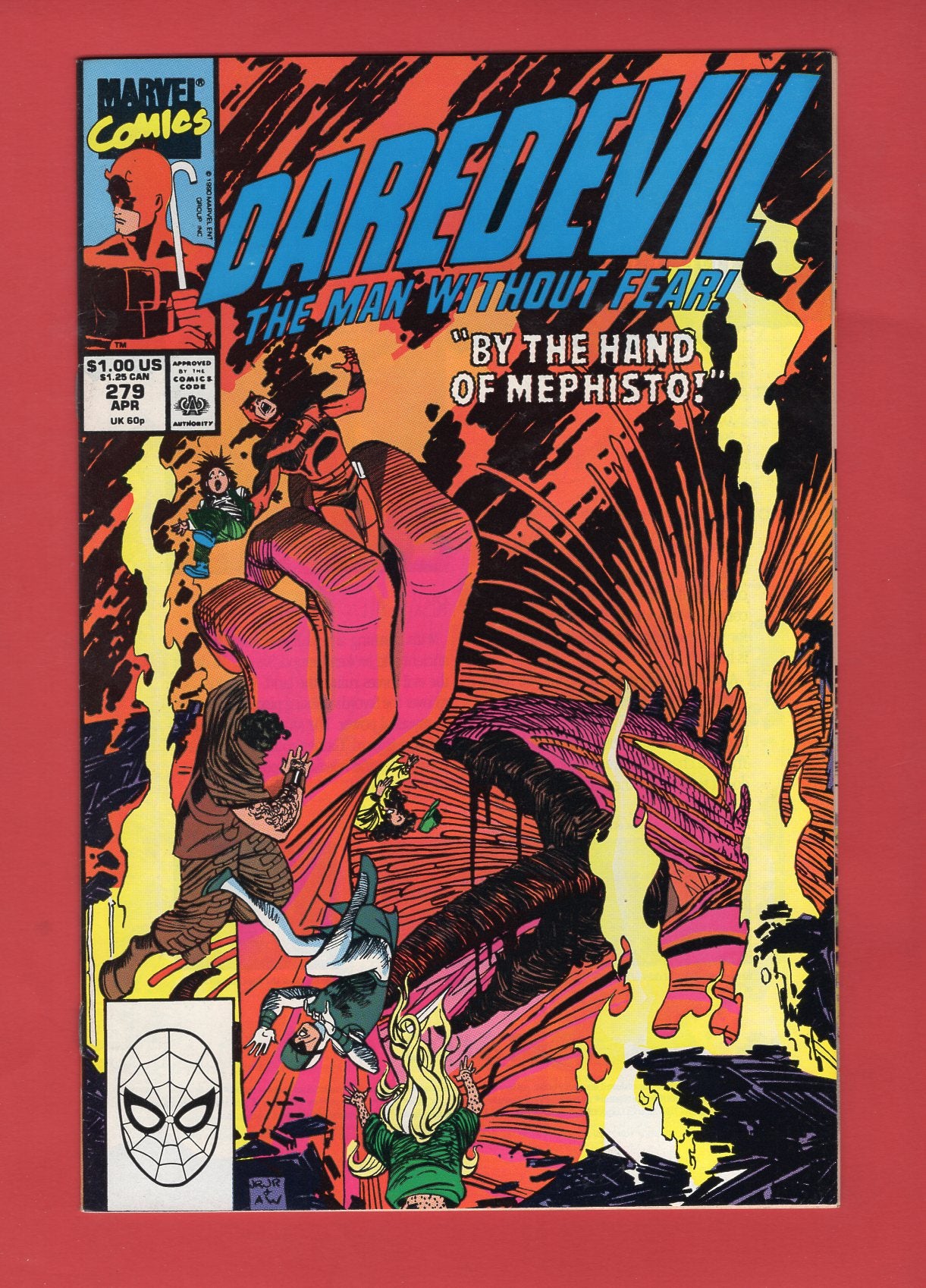 Daredevil #279 (Apr 1990), 8.0 VF