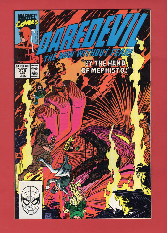 Daredevil #279 (Apr 1990), 8.0 VF