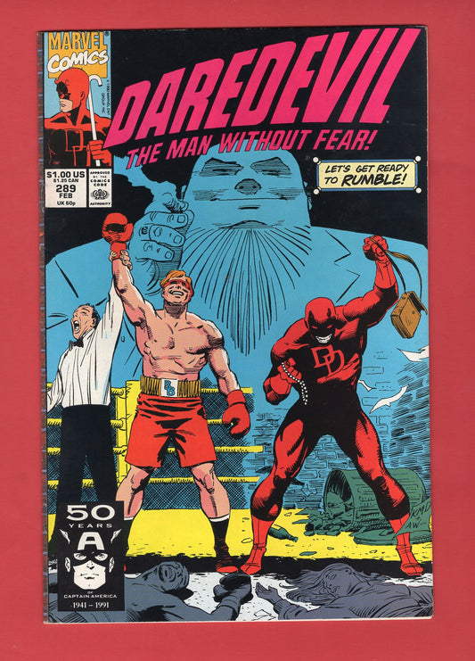 Daredevil #289 (Feb 1991), 8.0 VF