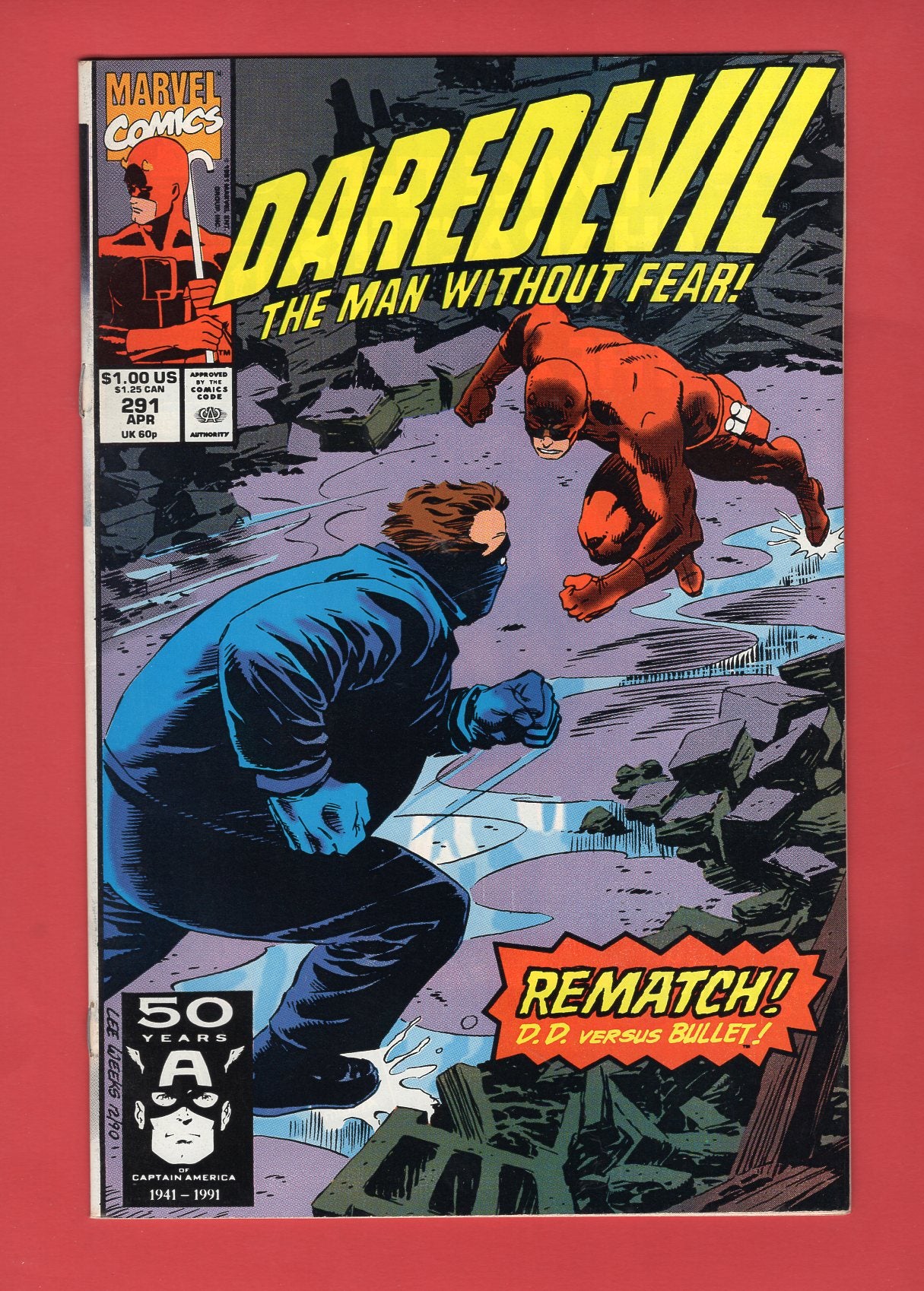 Daredevil #291 (Apr 1991), 8.0 VF