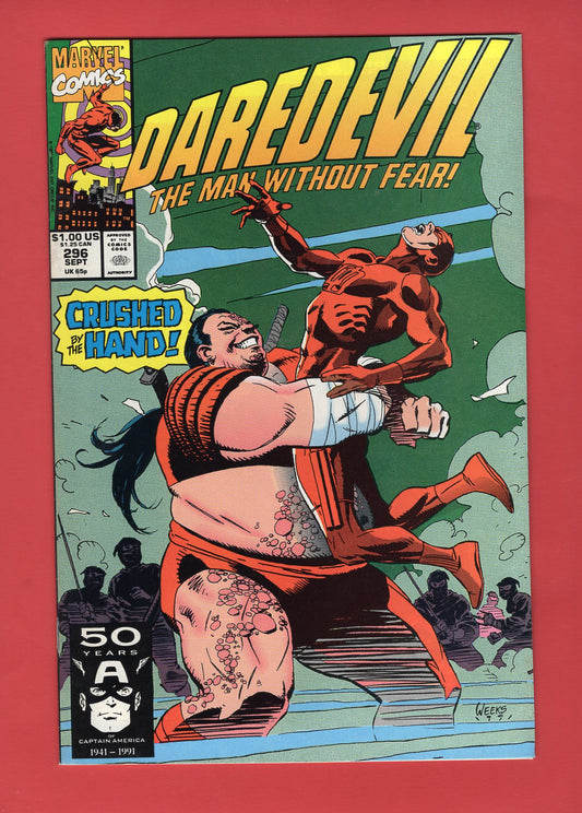 Daredevil #296 (Sep 1991), 9.2 NM-