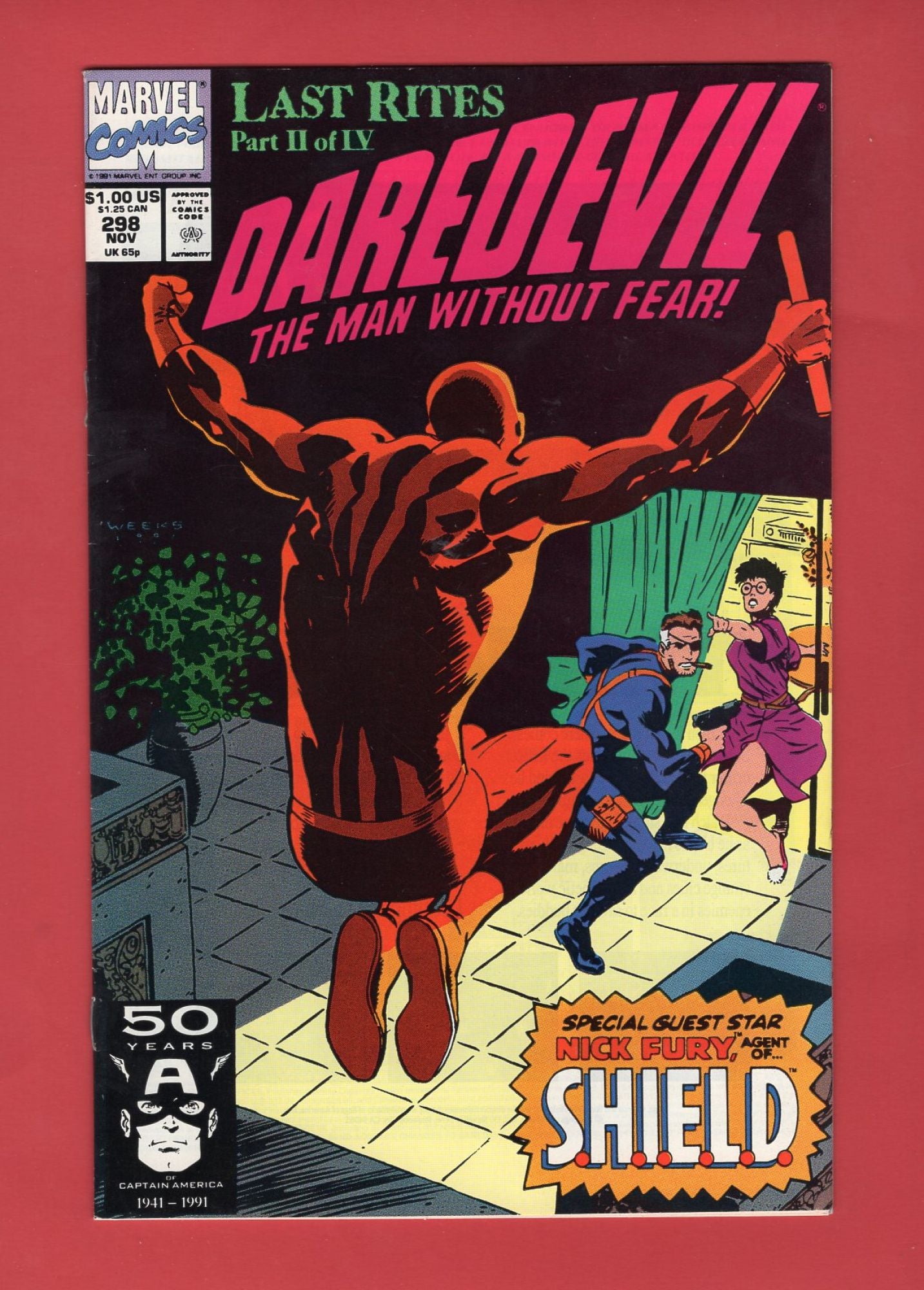 Daredevil #298 (Nov 1991), 8.0 VF