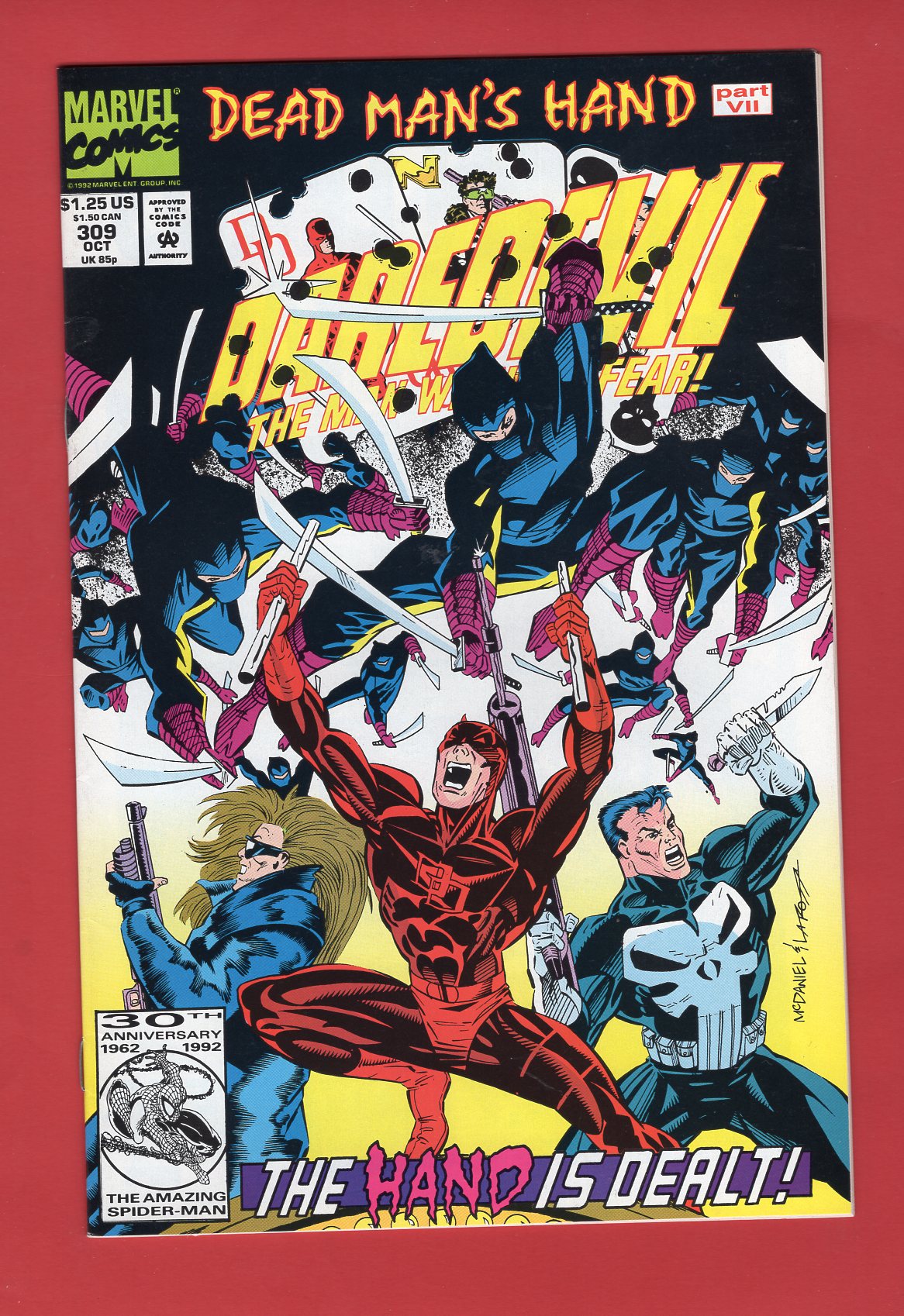 Daredevil #309 (Oct 1992), 9.2 NM-