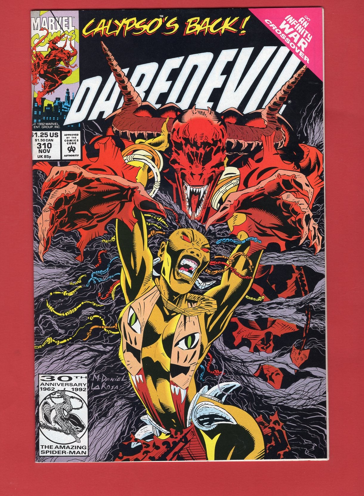 Daredevil #310 (Nov 1992), 8.0 VF