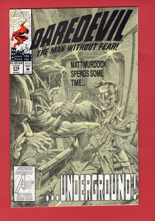 Daredevil #316 (May 1993), 9.2 NM-