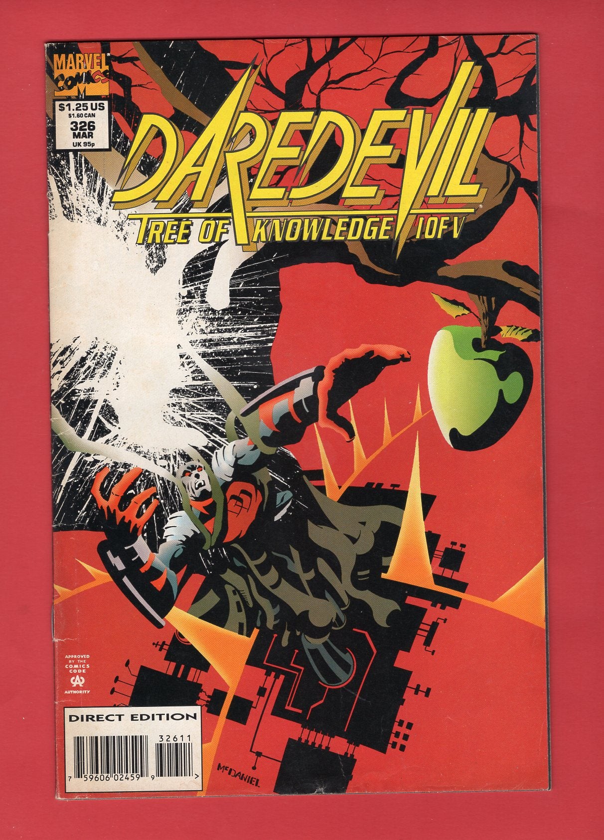 Daredevil #326 (Mar 1994), 5.5 FN-