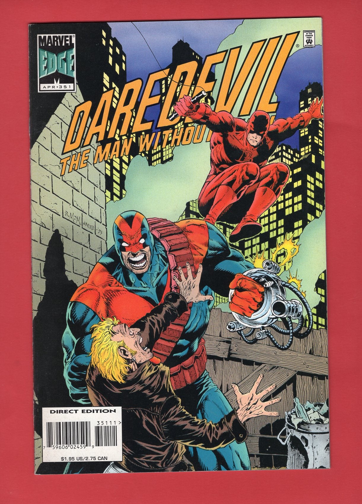 Daredevil #351 (Apr 1996), 9.2 NM-