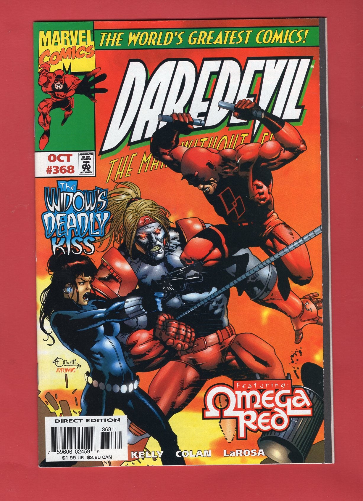Daredevil #368 (Oct 1997), 8.0 VF