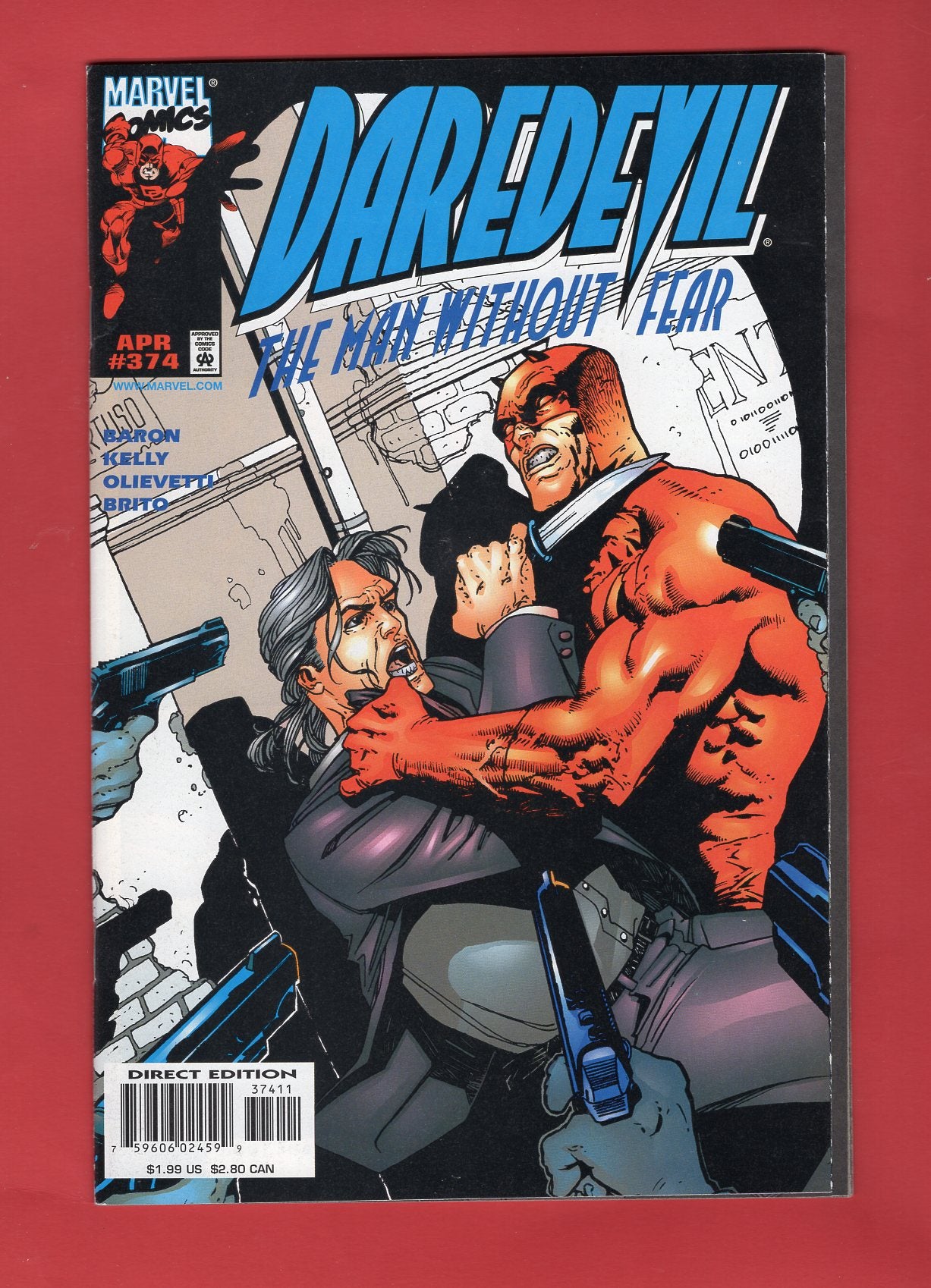Daredevil #374 (Apr 1998), 9.2 NM-