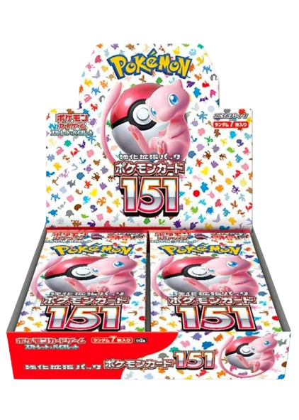 Pokemon 151 SV2a Pokemon TCG Japanese Booster Box - Scarlet & Violet