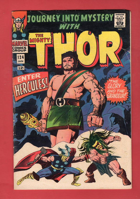 Journey into Mystery #124 (Jan 1966), 4.0 VG