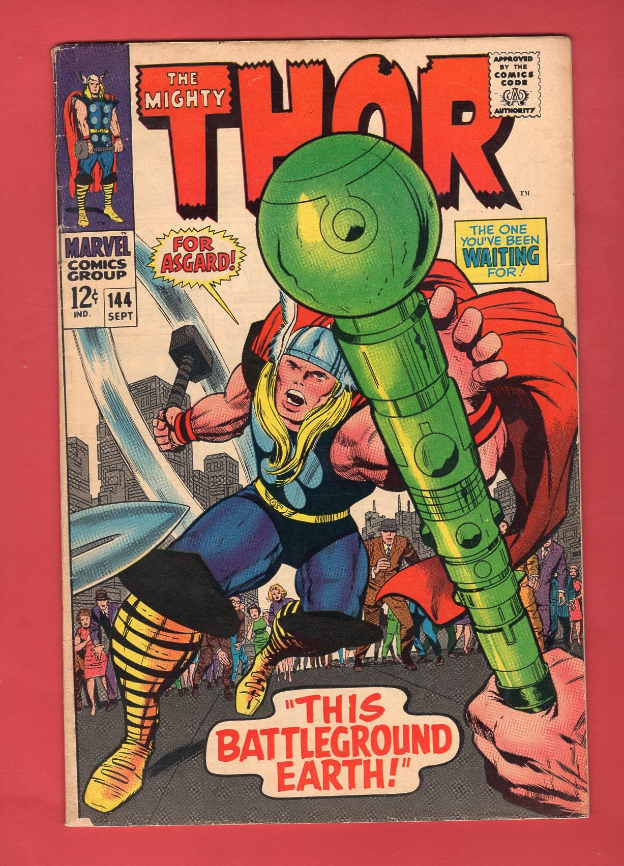 Thor #144 (Sep 1967), 4.0 VG