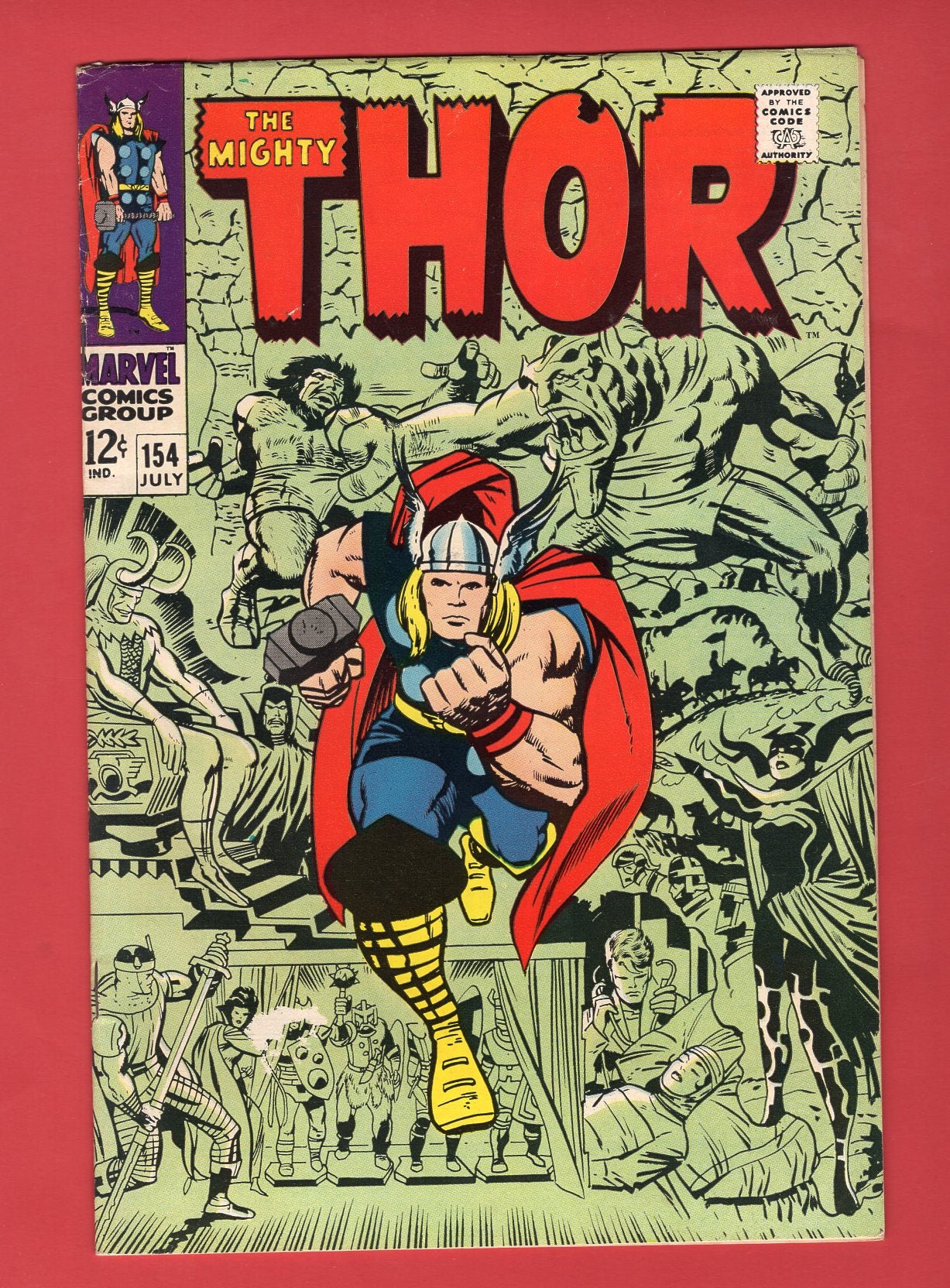 Thor #154 (Jul 1968), 5.5 FN-