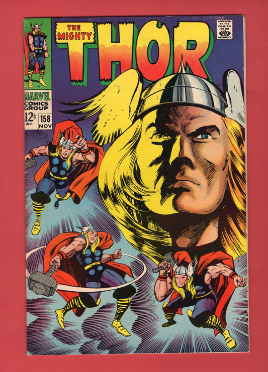Thor #158 (Nov 1968), 6.5 FN+