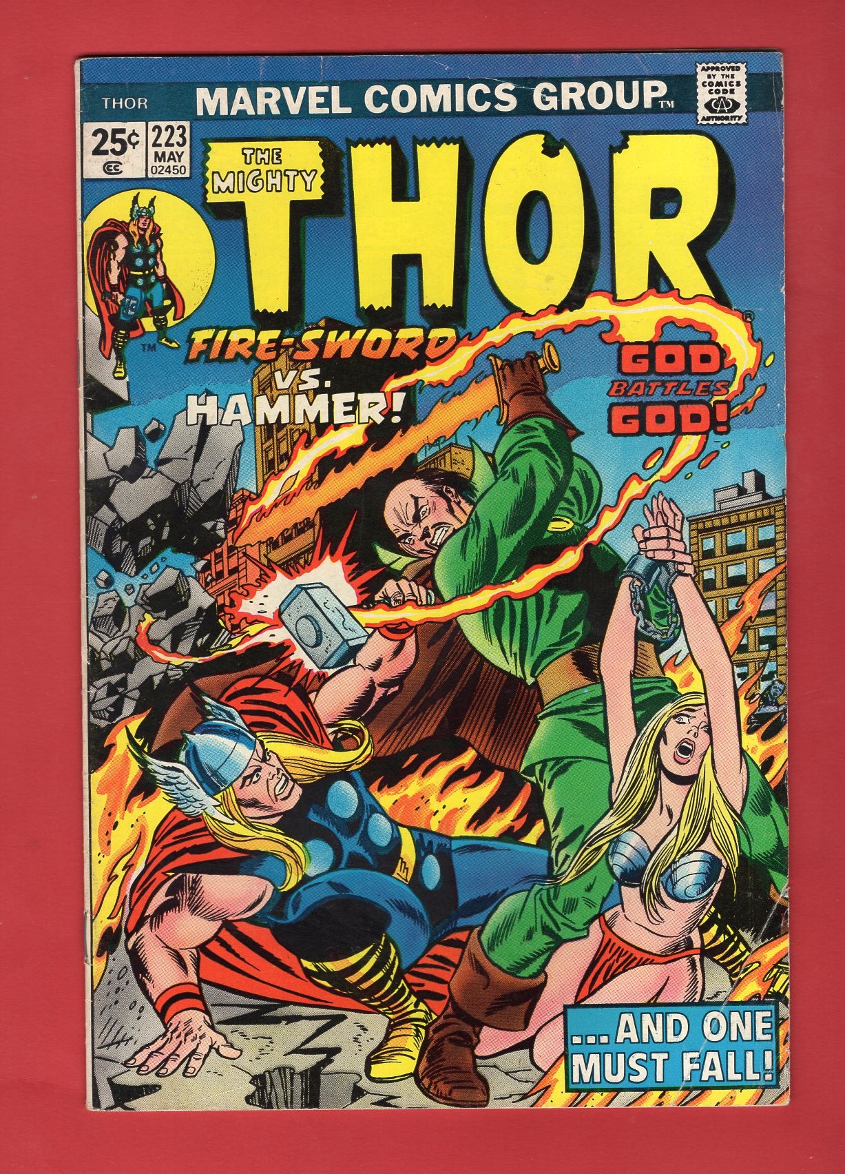 Thor #223 (May 1974), 5.5 FN-