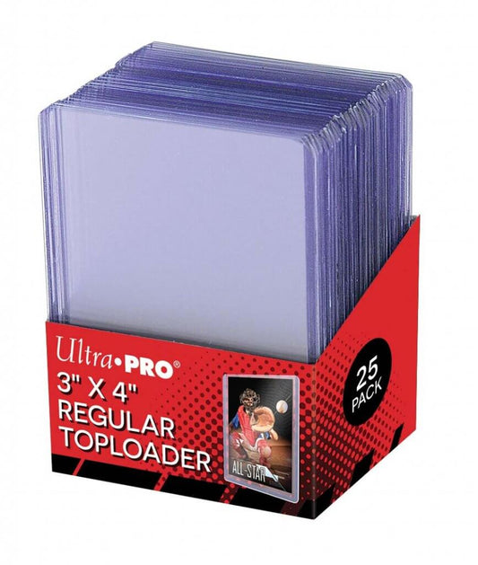 ULTRA PRO Toploader - 3" x 4" 35pt Regular Clear (Pack of 25)