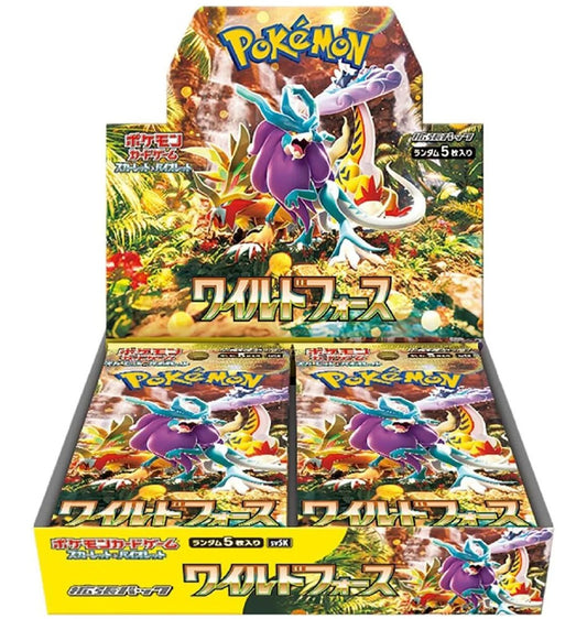 Wild Force SV5K Pokemon TCG Japanese Booster Box