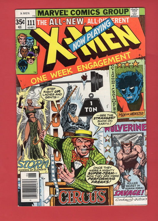 X-Men #111 (Jun 1978), 6.5 Fine+