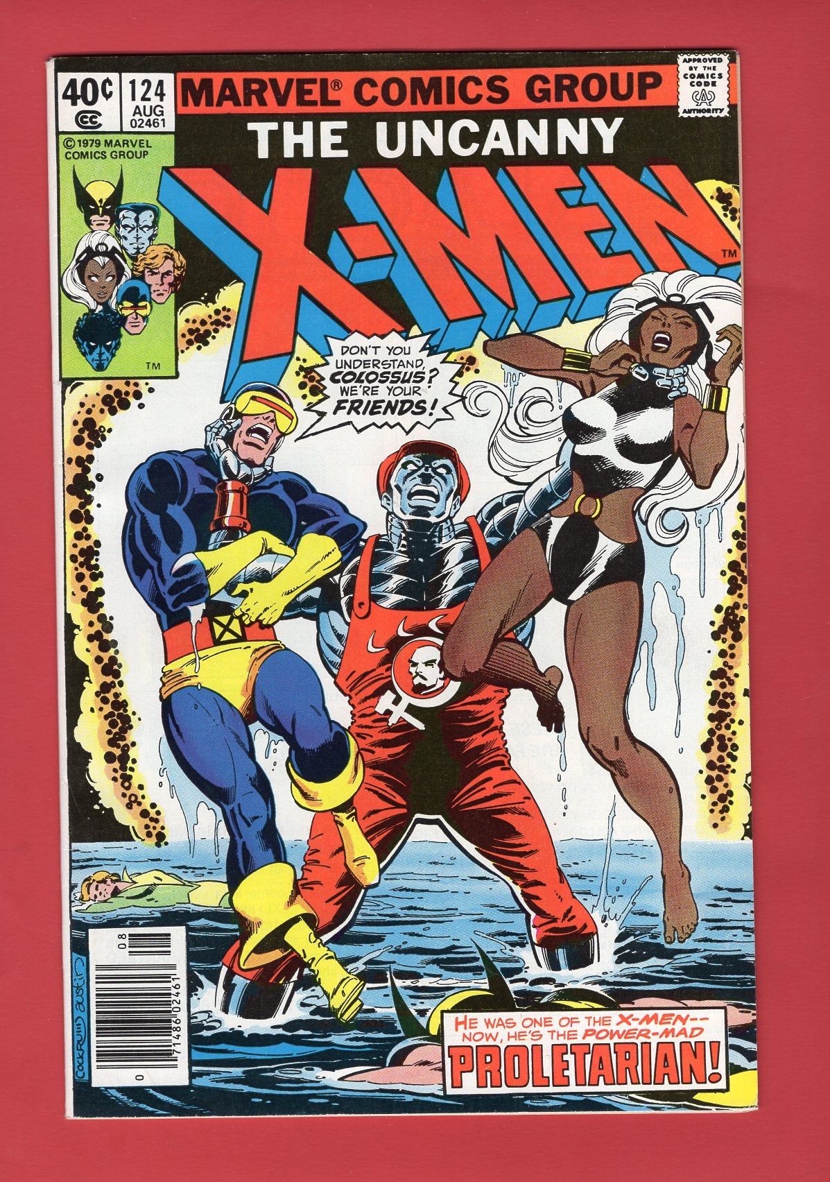 X-Men #124 (Aug 1979), 8.0 VF Newsstand