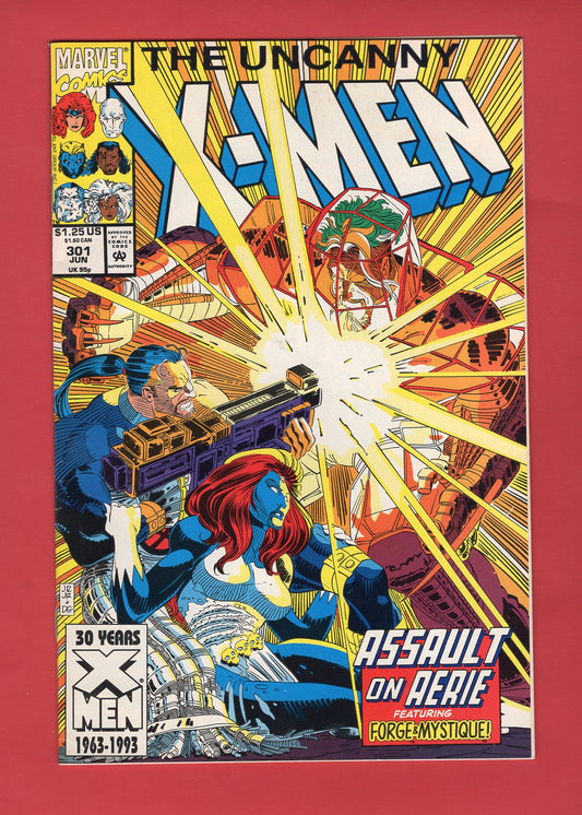 Uncanny X-Men #301 (Jun 1993), 7.5 VF-