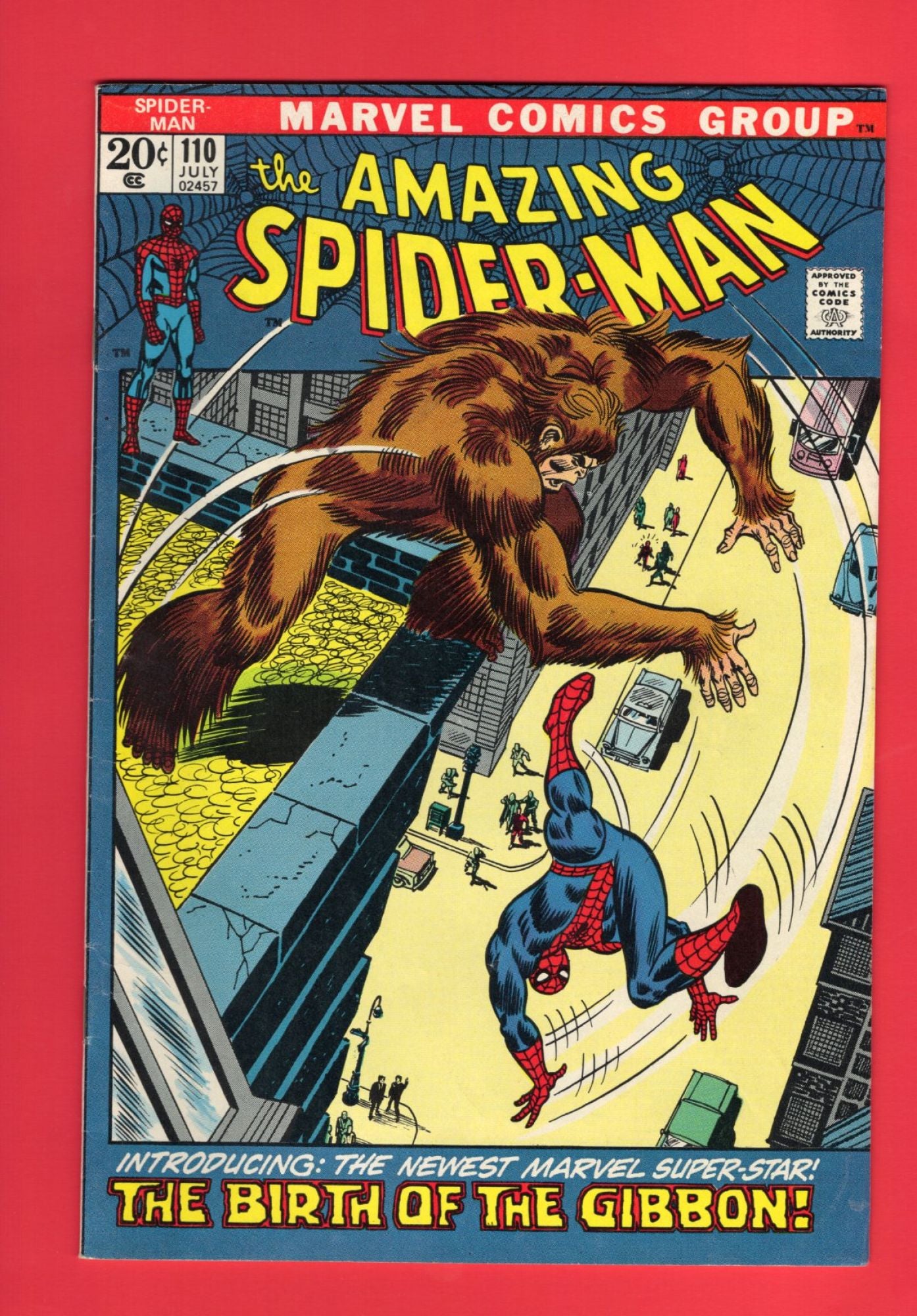 Amazing Spider-Man #110 (Jul 1972), 6.0 FN
